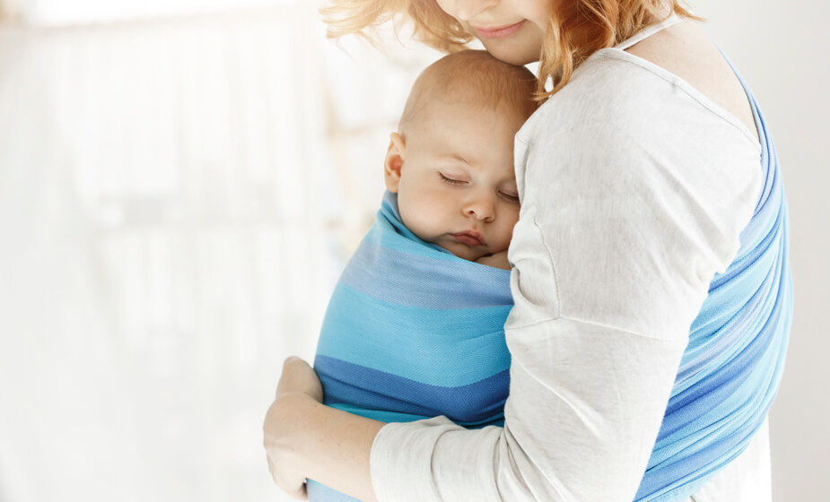 Aprende a “amarrar” correctamente el fular o reboso para hacer porteo con  tu bebé