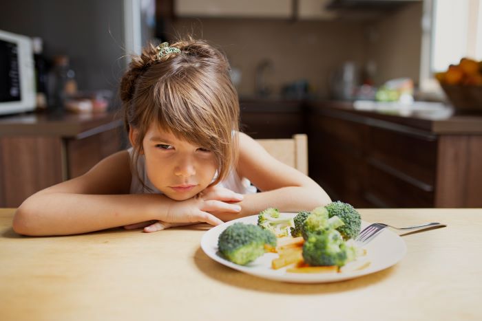 Cuando los niños no quieren comer   